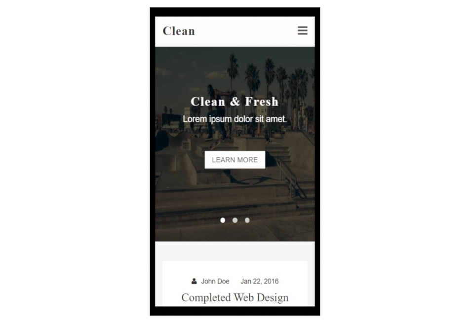 Clean app thumbnail