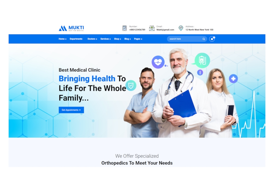Mukti website thumbnail